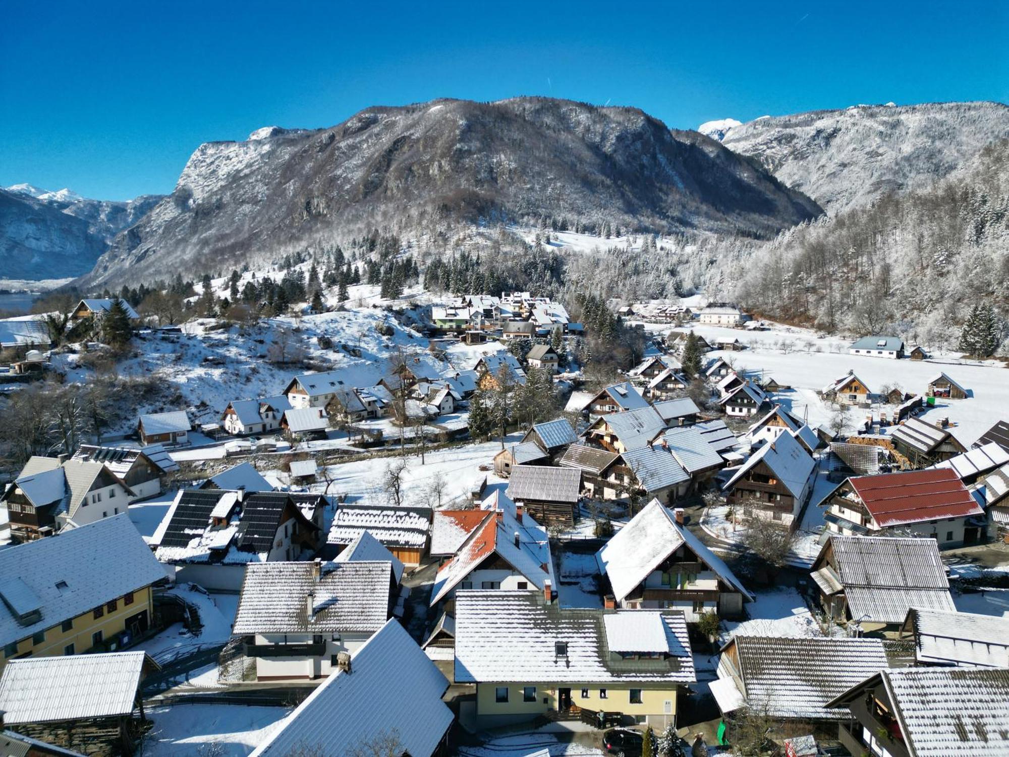 Apartmaji Jost Bohinj ภายนอก รูปภาพ