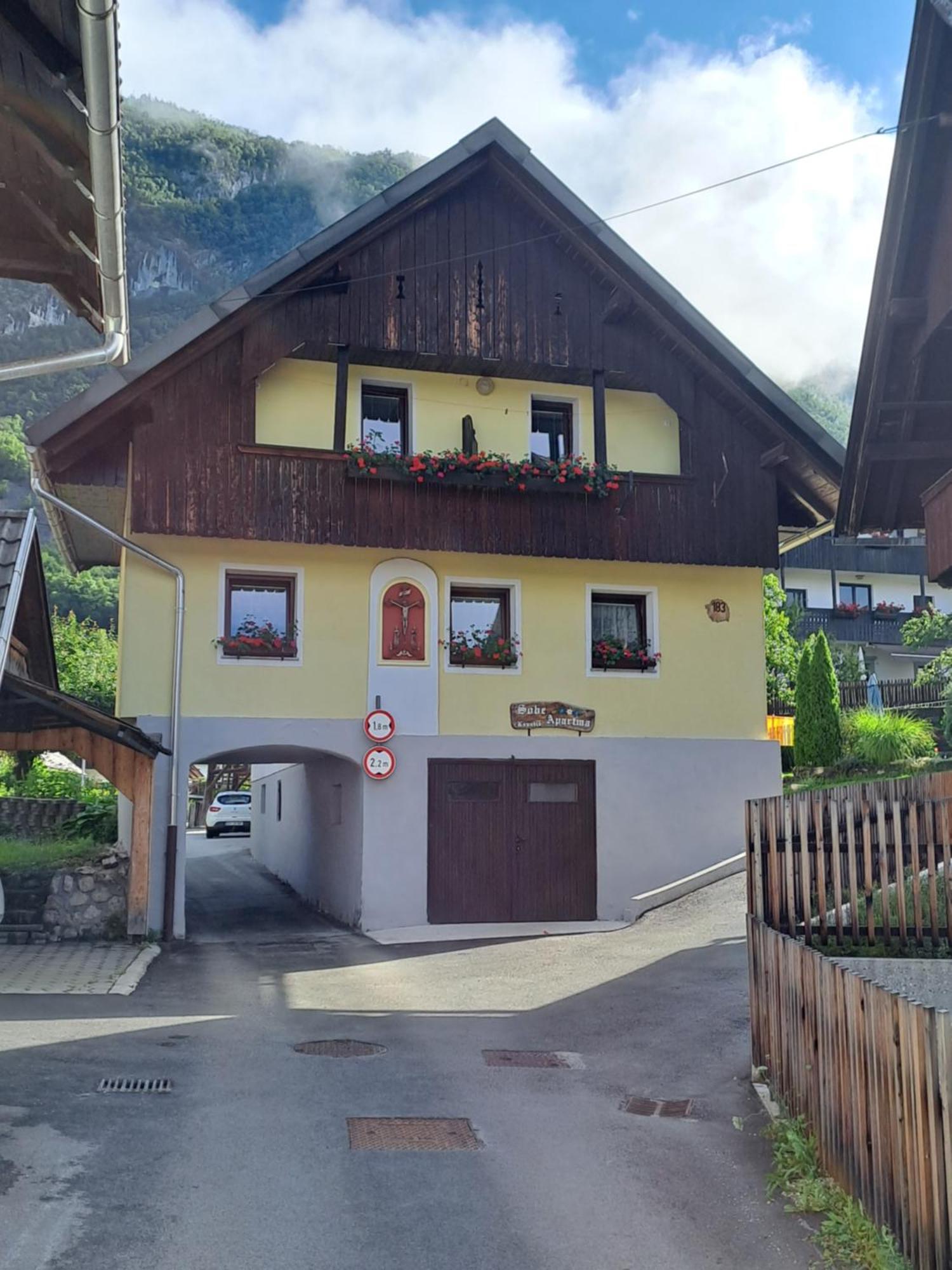 Apartmaji Jost Bohinj ภายนอก รูปภาพ